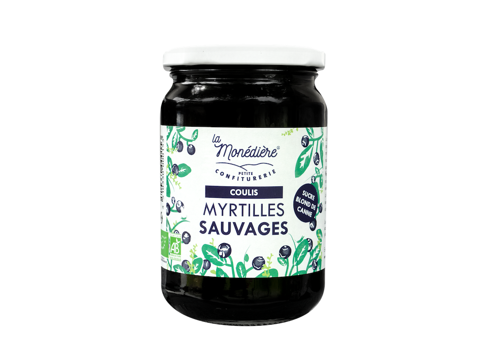 Coulis de Myrtilles sauvages 210 g