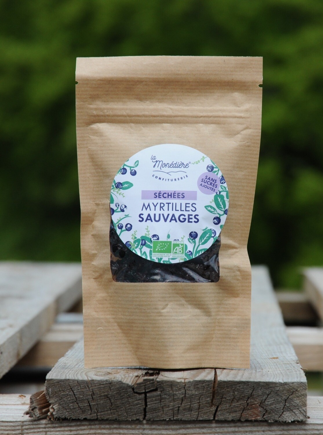 Myrtilles sauvages séchées  500 g