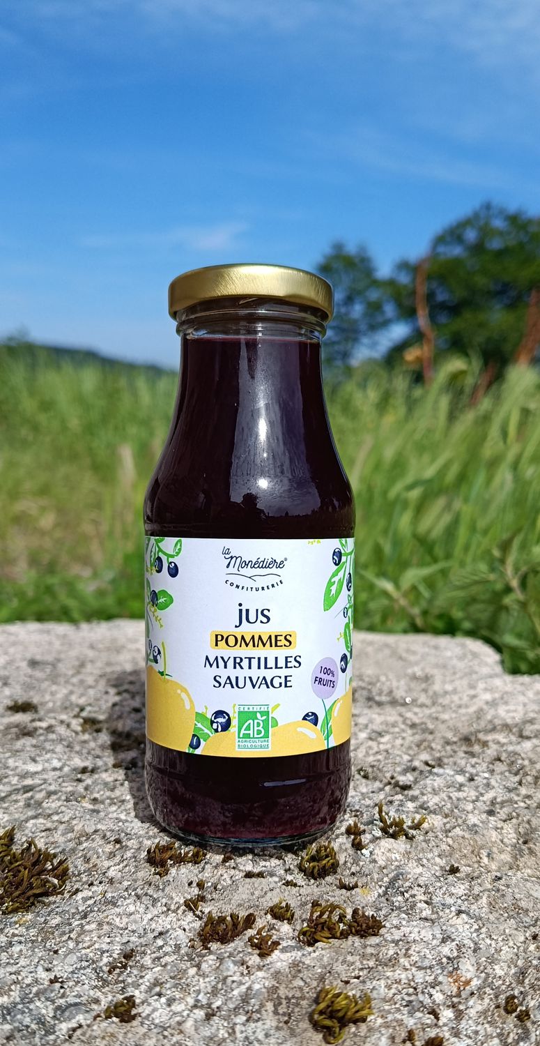 Jus Pommes Myrtilles /Sauvages 25 cl