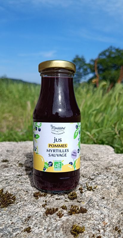 Jus Pommes Myrtilles /Sauvages 25 cl