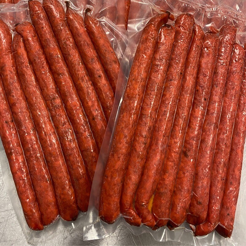 Bacon Cheddar Pepperettes -8pc - Brothers Quality Meats