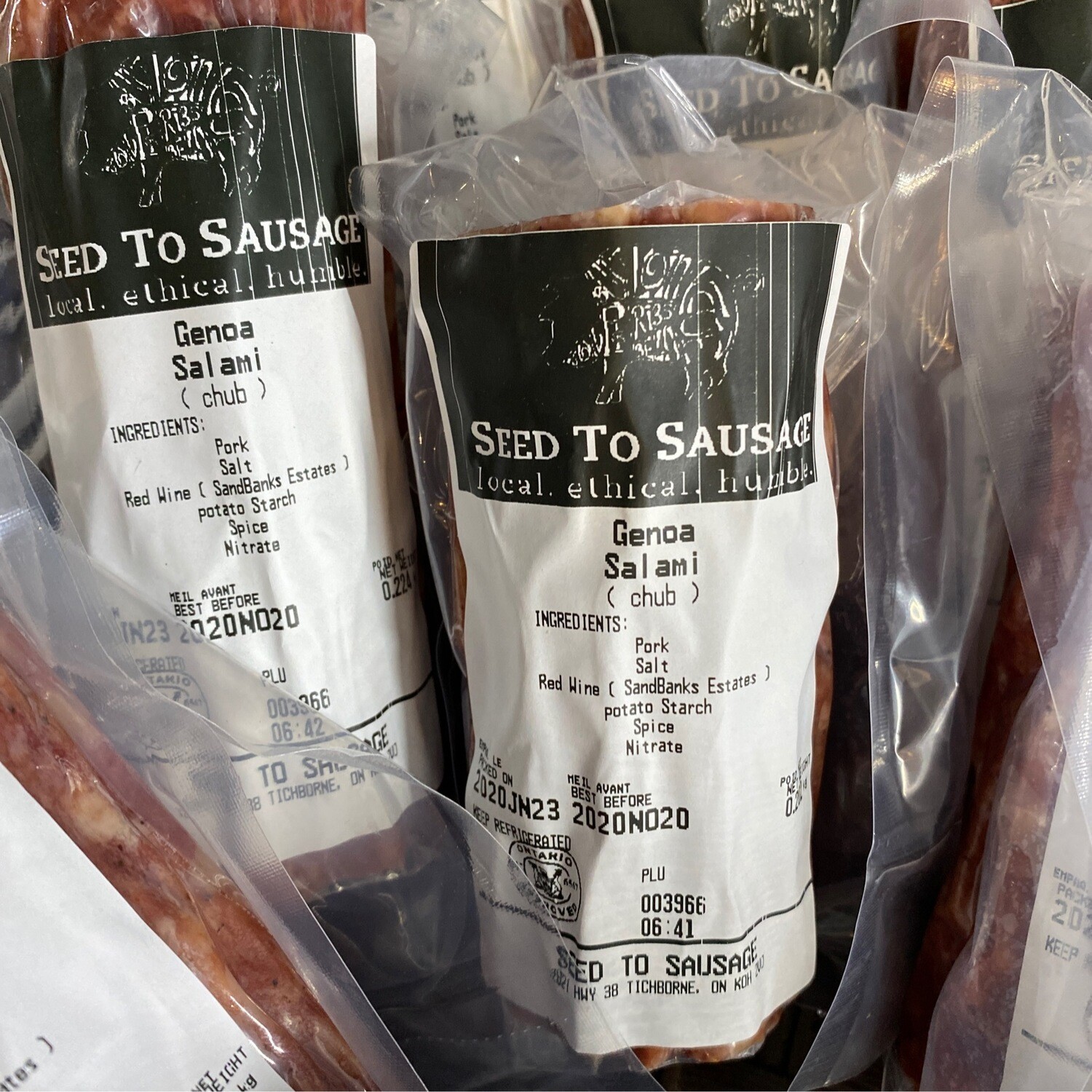 Seed To Sausage - Genoa Salami