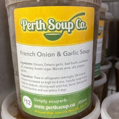 French Onion & Garlic Soup