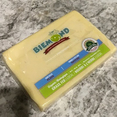 Biemond Local Organic Grass Fed - Plain Pinconning Style Cheese