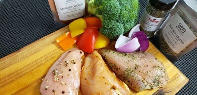 Marinated - Savory Chicken Breasts