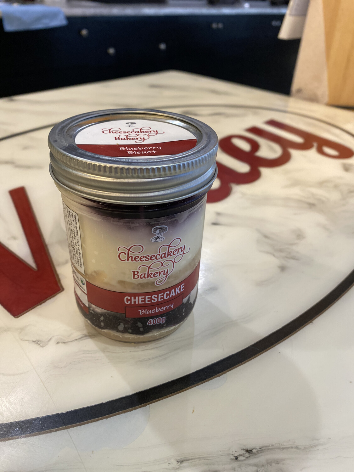 Blueberry Cheesecake Jar- Cheesecakery bakery