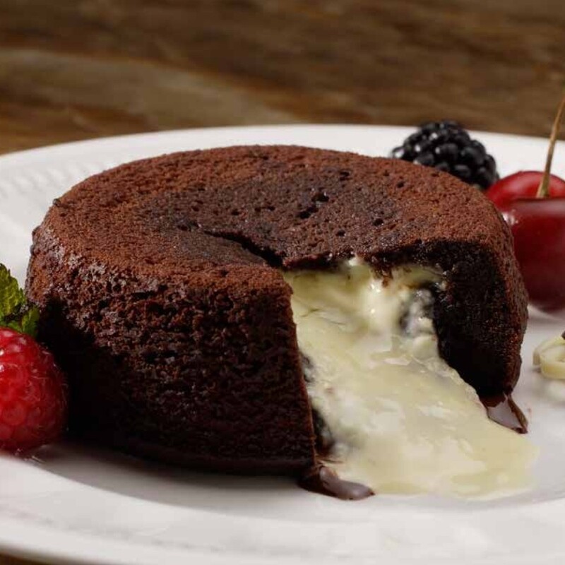 Lava Cake- White Chocolate Centre