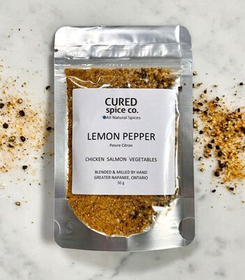 Cured Spice Co. - 50g - Lemon Pepper