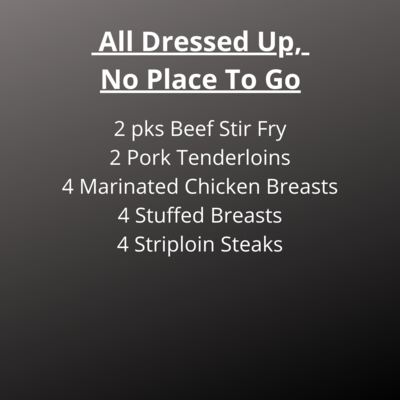 All Dressed Up, No Place To Go All Dressed Up, No Place To Go