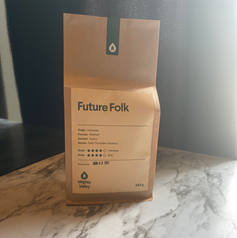 Future Folk 340 gram (Honduras direct trade)