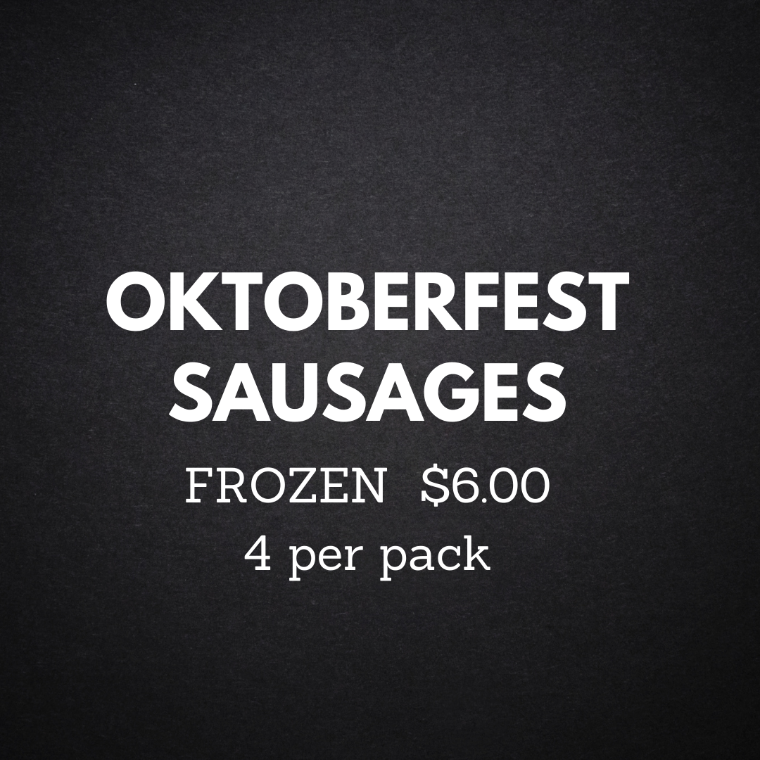 Oktoberfest Sausages - FROZEN - 4 pk