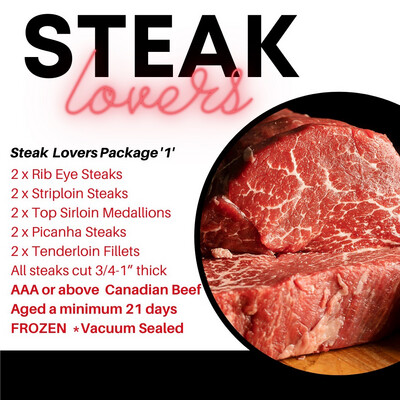 Steak Lovers Package 1