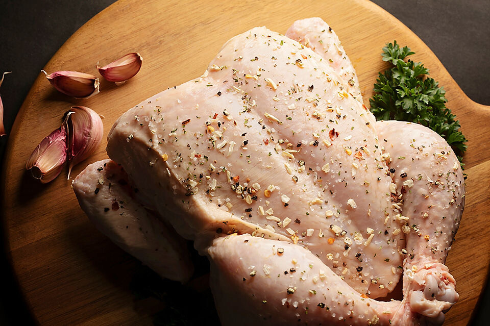 3 Pk 3-4lb FROZEN  Air Chilled Whole Chickens