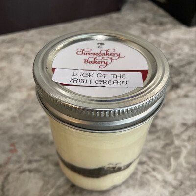 Feature- Luck Of The Irish Cream Cheesecake In A Jar