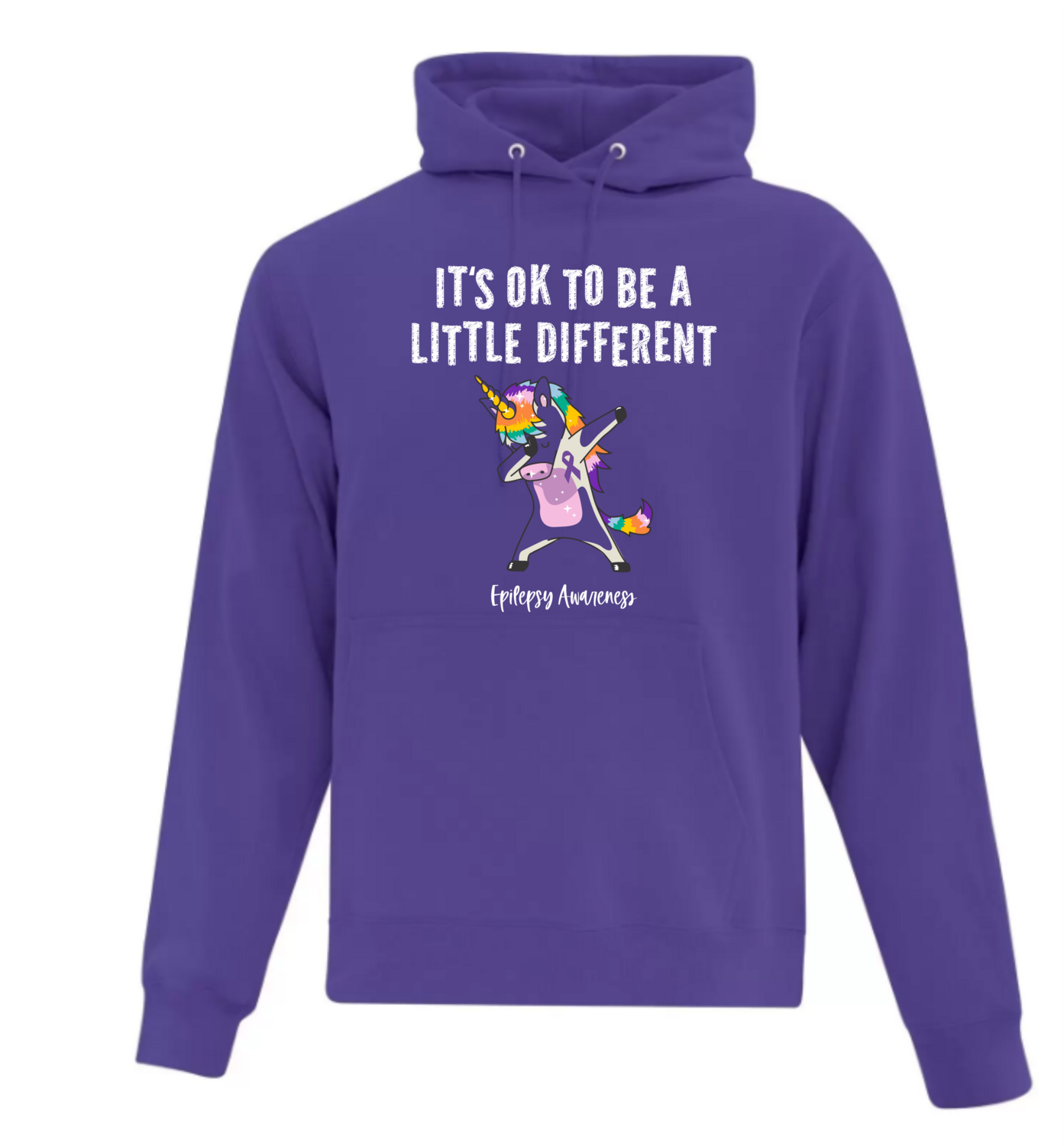 Unicorn Epilepsy Awareness Hoodie