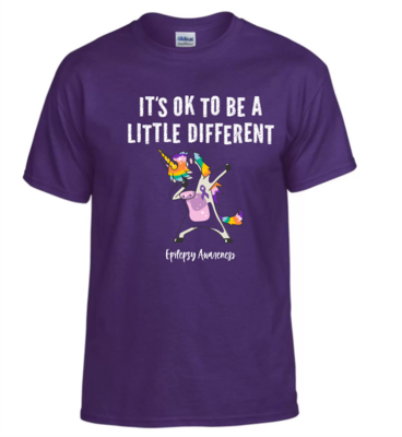 Unicorn Epilepsy Awareness T-Shirt