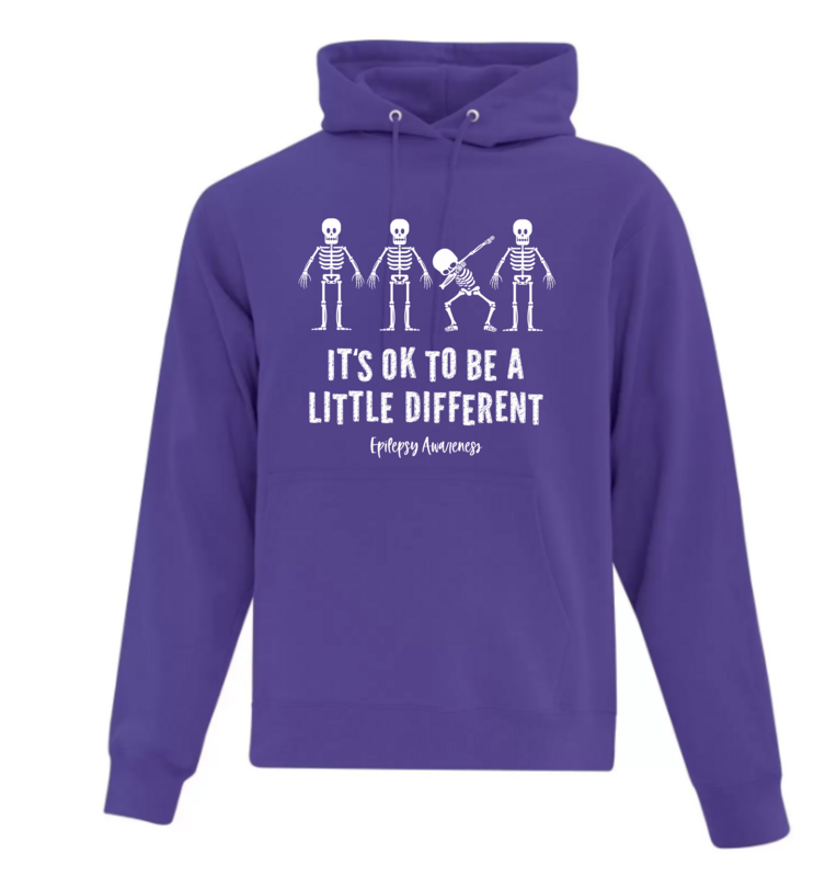 Skeleton Epilepsy Awareness Hoodie