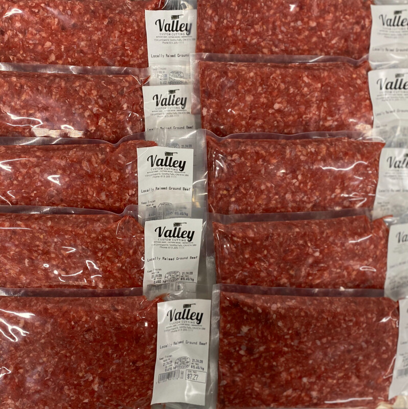 Bulk 5 Lbs LOCAL Ground Beef ( 1 Lb Packages)