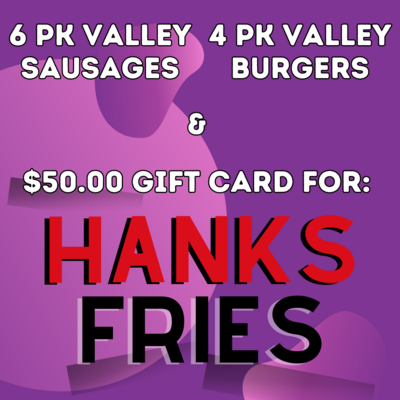 Hanks Fries Gift Card!