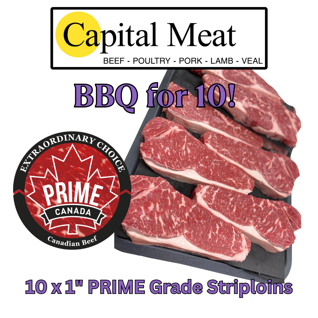 STEAKS for 10 BBQ