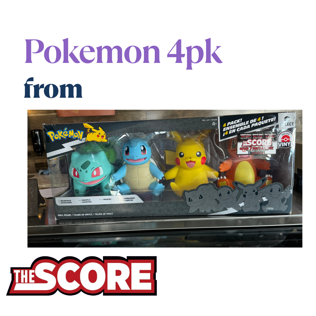 Pokémon 4 pk