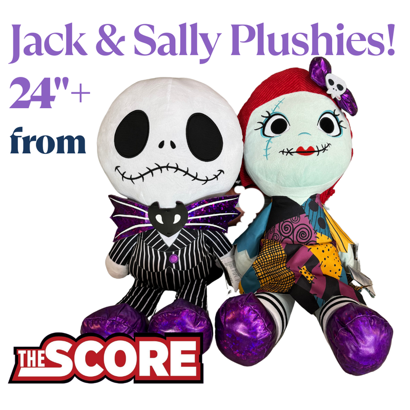 Giant Jack &amp; Sally Plushies