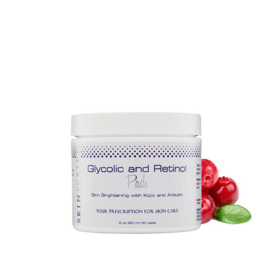 skin script glycolic and retinol pads walmart
