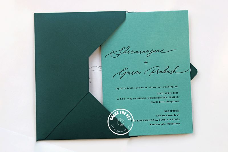 Minimal Wedding Invitation