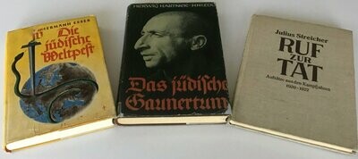 Bücher und Schriften Antisemitismus u. Antikommunismus