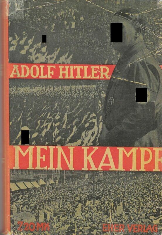M. K. - Sehr frühe Volksausgabe (7. Auflage) aus dem Jahr 1931 mit Schutzumschlag (Farbkopie)