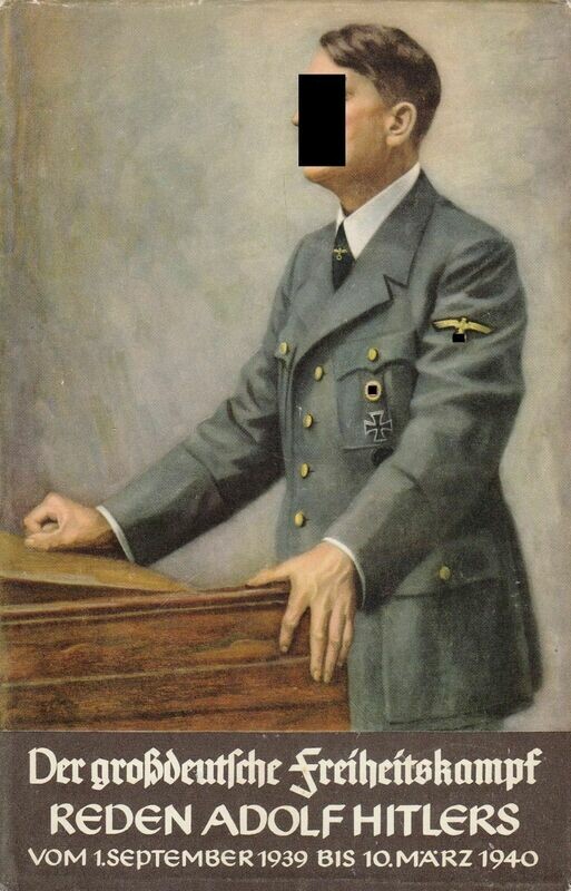 Der Grossdeutsche Freiheitskampf - Band 1 - Ganzleinenausgabe mit Schutzumschlag (Kopie) - 4. Auflage aus 1940