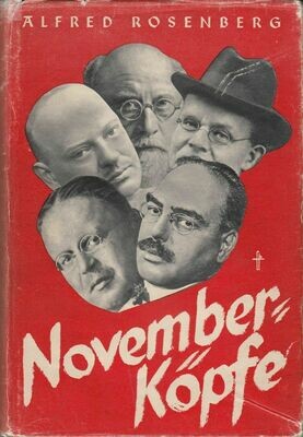 Novemberköpfe - Ganzleinenausgabe aus 1939 (3. Auflage) mit Original-Schutzumschlag