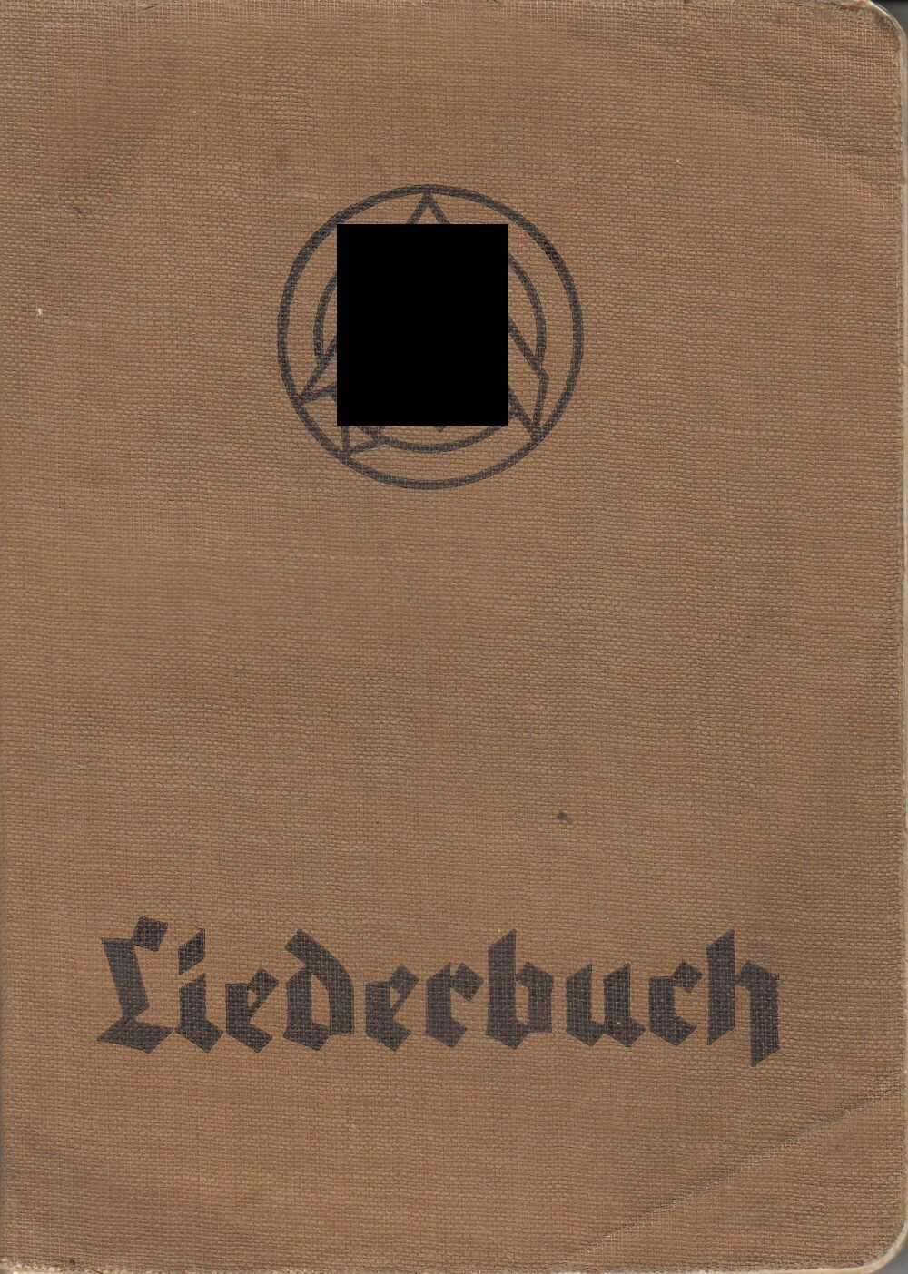 SA - Liederbuch - Ganzleinenausgabe aus dem Jahr 1938