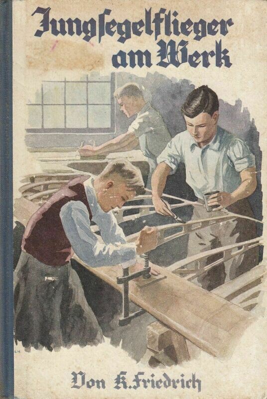 Jungsegelflieger am Werk