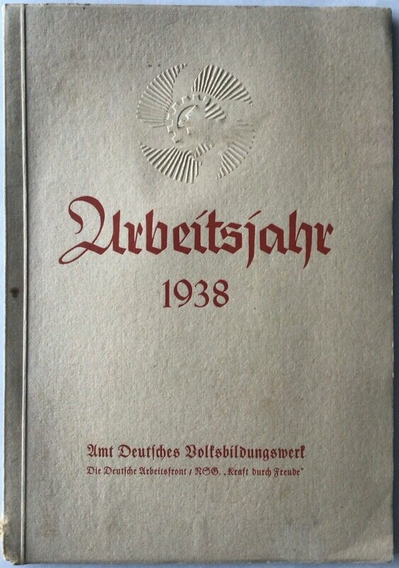Arbeitsjahr 1938