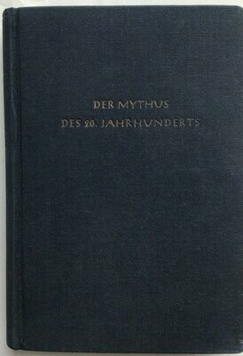 Der Mythus des 20. Jahrhunderts - Tornisterausgabe in blauem Ganzleinen - 2. Auflage aus dem Jahr 1941