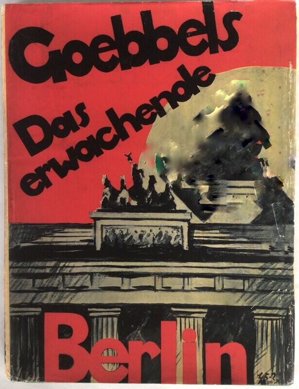 Das erwachende Berlin - Ganzleinen-Ausgabe aus dem Jahr 1934 (2. Auflage) mit Schutzumschlag (Kopie)