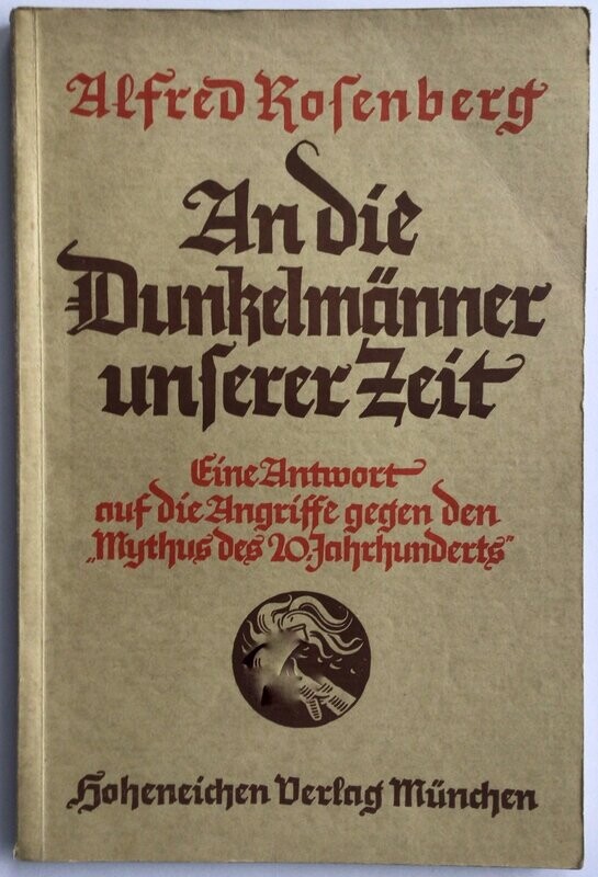 An die Dunkelmänner unserer Zeit - Broschierte Ausgabe aus dem Jahr 1935