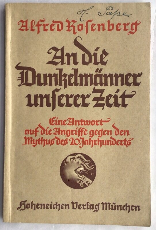 An die Dunkelmänner unserer Zeit - Broschierte Ausgabe aus dem Jahr 1935