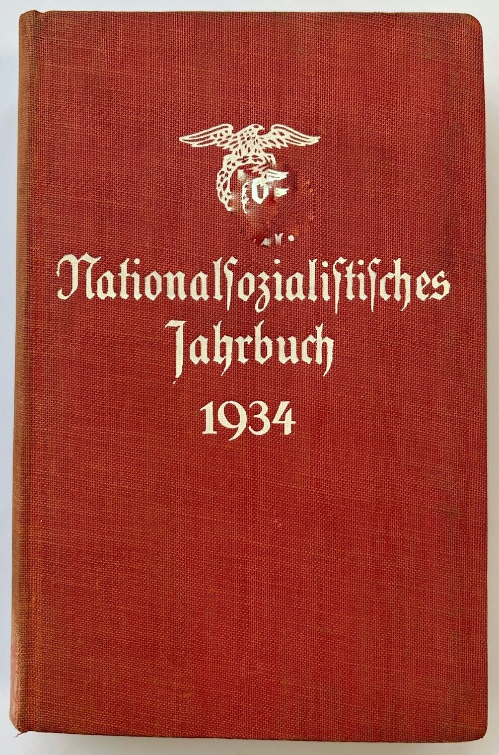 Nationalsozialistisches Jahrbuch 1934 - Ganzleinenausgabe aus dem Jahr 1933