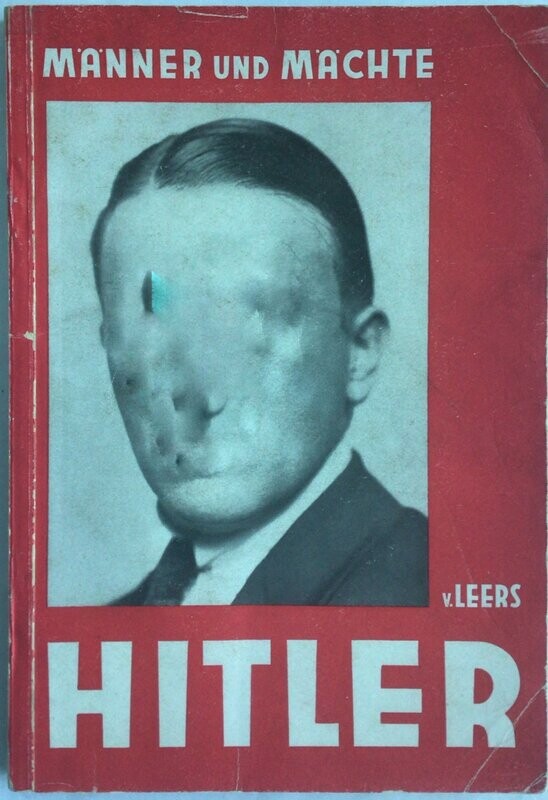 v. Leers: Männer und Mächte - Reichskanzler Adolf Hitler - Broschierte Ausgabe aus dem Jahr 1933 mit illustriertem Einband