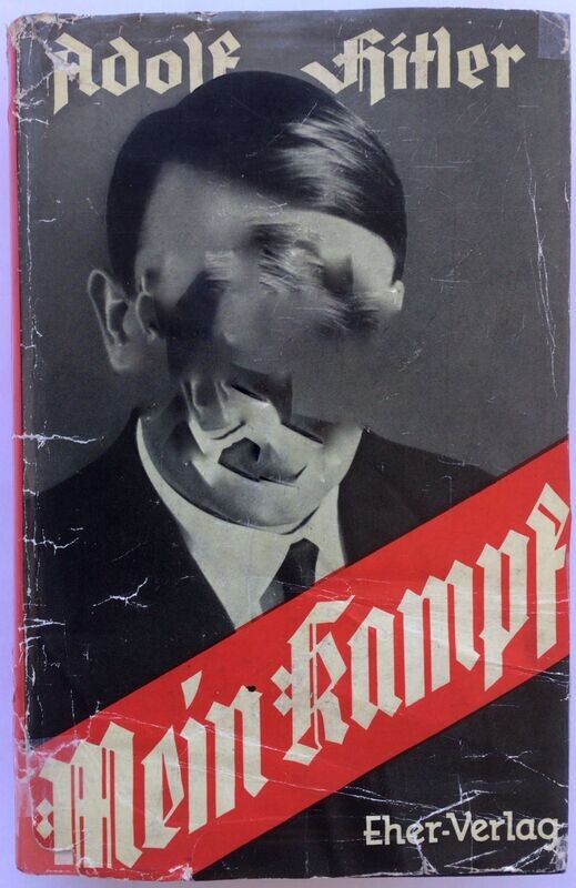 M. K. - Volksausgabe (352. - 354. Auflage) aus dem Jahr 1938 mit Original-Schutzumschlag