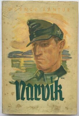 Fantur: Narvik - Sieg des Glaubens - Kartonierte Ausgabe aus dem Jahr 1941 mit Schutzumschlag (Kopie)