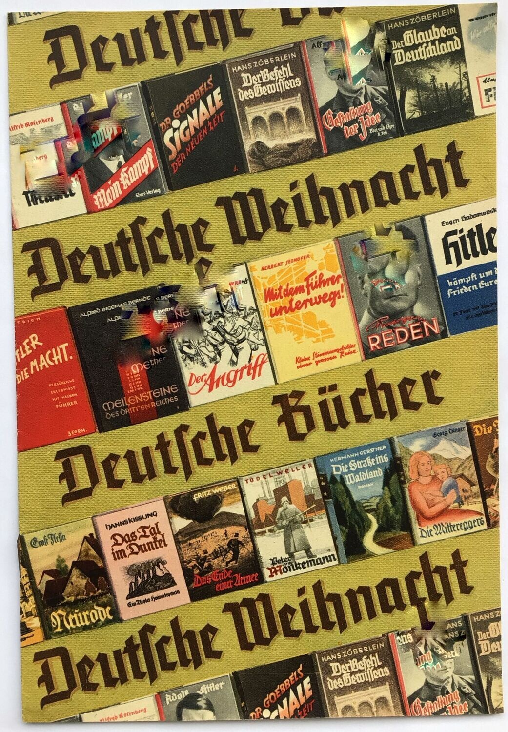 Bücherwerbung aus dem Zentralverlag - Deutsche Bücher - Deutsche Weihnacht - Geheftete Ausgabe aus  dem Jahr 1938