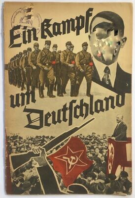 Gesamtverband deutscher antikommunistischer Vereinigungen: Ein Kampf um Deutschland 1933 - Broschierte Ausgabe aus dem Jahr 1933