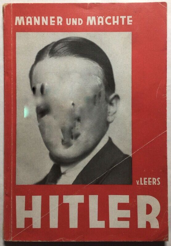 v. Leers: Männer und Mächte - Reichskanzler Adolf Hitler - Broschierte Ausgabe aus dem Jahr 1933 mit illustriertem Einband