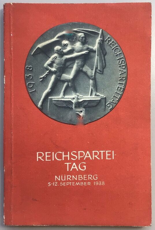 Führer zum 10. Reichsparteitag der NSDAP -  Broschierte Ausgabe aus 1938