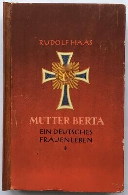 Haas: Mutter Berta - Kartonierte Ausgabe aus dem Jahr 1942
