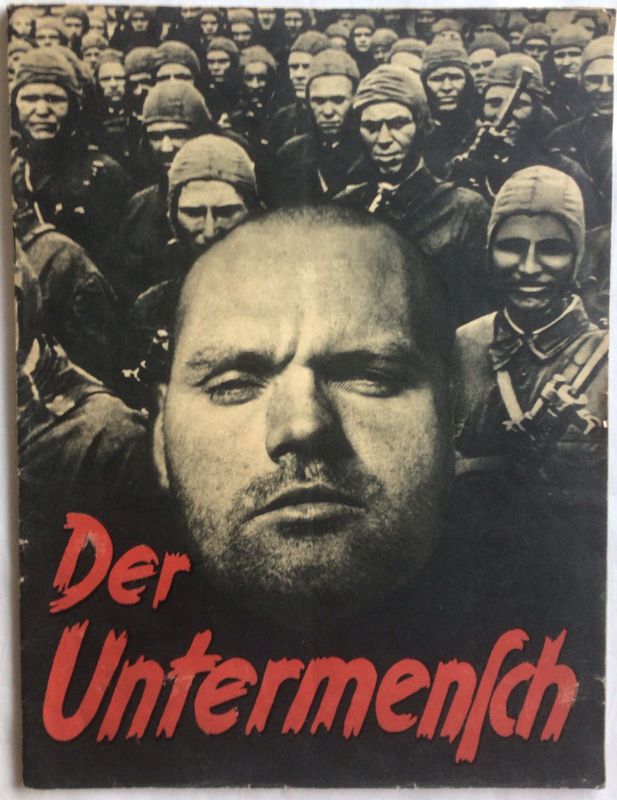 Reichsführer SS - SS-Hauptamt - Schulungsamt: Der Untermensch - Broschierte Ausgabe aus dem Jahr 1943