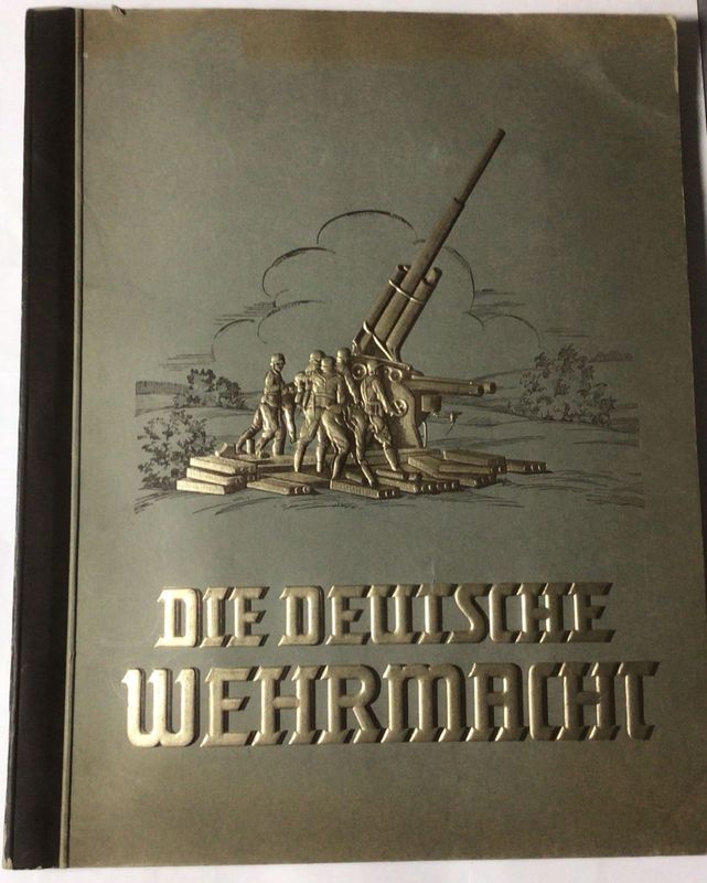 Cigaretten-Bilderdienst: Die Deutsche Wehrmacht. Broschierte Ausgabe aus dem Jahr 1936.